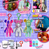 Bear Drip Clip DIY Painting Kit, Assorted