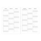 Letts 2025/2026 Mid-Year Agenda - Weekly, A5 Bumblebee Sage