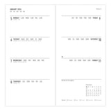 Letts 2026 Agenda - Weekly, Slim Woodland Green