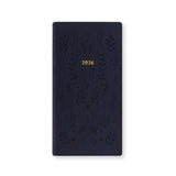 Letts 2026 Agenda - Weekly, Slim Woodland Navy