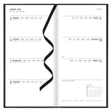Letts 2026 Agenda - Weekly, Slim Principal Black