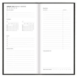 Letts 2026 Agenda - Weekly, Slim Principal Black