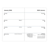 Letts 2026 Agenda - Weekly, Classic Mini Pocket Navy