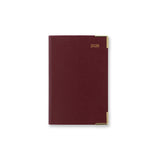 Letts 2026 Agenda - Weekly, Classic Mini Pocket Burgundy