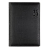 Letts 2026 Agenda - Weekly, A5 Milano Black