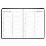 Letts 2026 Agenda - Weekly, A5 Milano Black