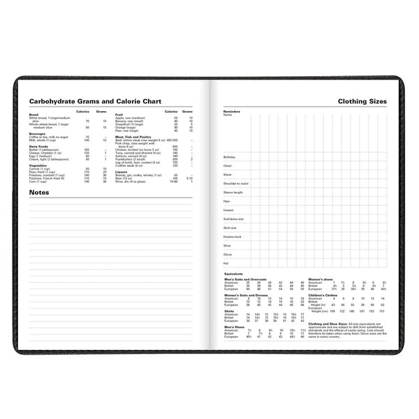 Letts 2026 Agenda - Weekly, A5 Milano Black