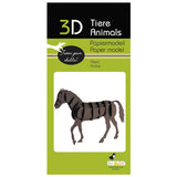Fridolin 3D Animals Paper Model - Horse