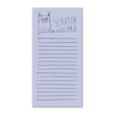 Badger & Burke Notepad, Lined - Snitty Kitty Scratch Pad