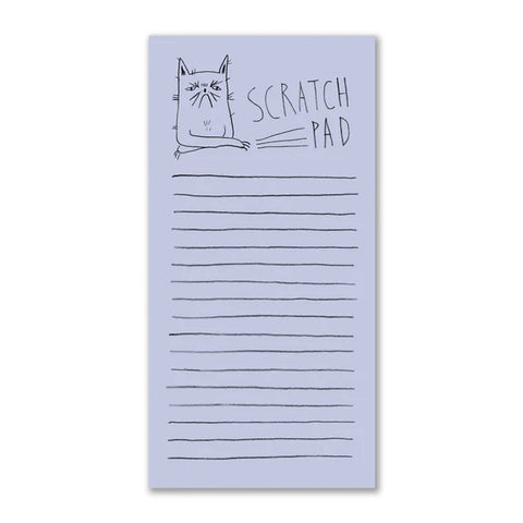 Badger & Burke Notepad, Lined - Snitty Kitty Scratch Pad