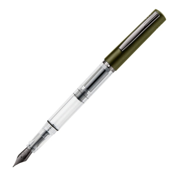 Monteverde MP1 Fountain Pen, Fine Nib - Olive Green