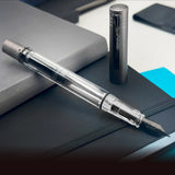 Monteverde MP1 Fountain Pen, Fine Nib - Coal Grey