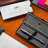 Monteverde MP1 Fountain Pen, Fine Nib - Coal Grey