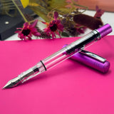 Monteverde MP1 Fountain Pen, Fine Nib - Purple Frost