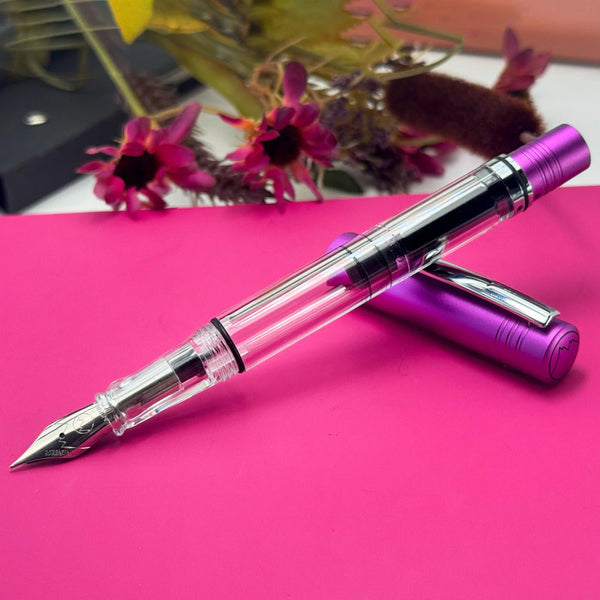 Monteverde MP1 Fountain Pen, Fine Nib - Purple Frost