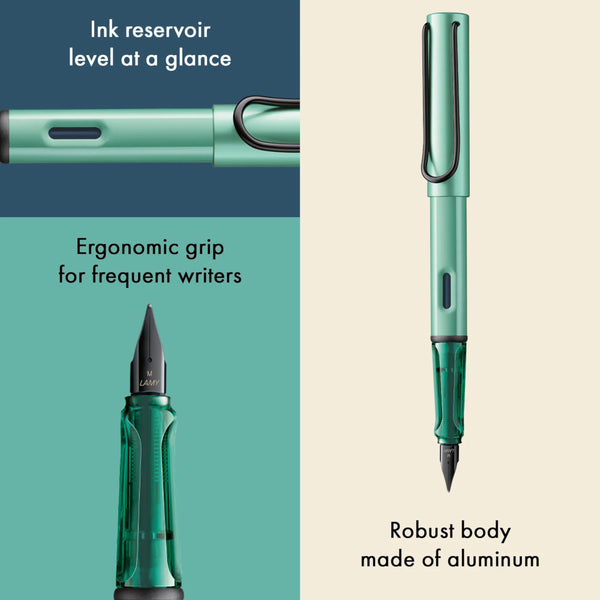 Lamy AL-Star Fountain Pen, Medium Nib - Special Edition Mint