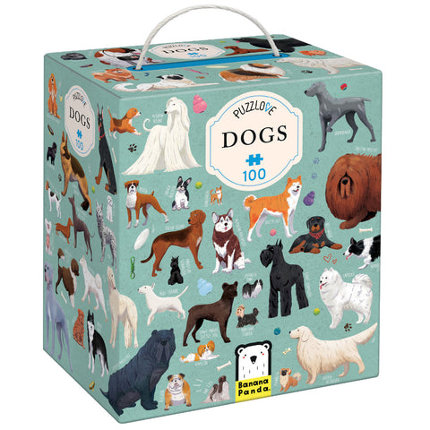Banana Panda Puzzlove 100pc Puzzle - Dogs