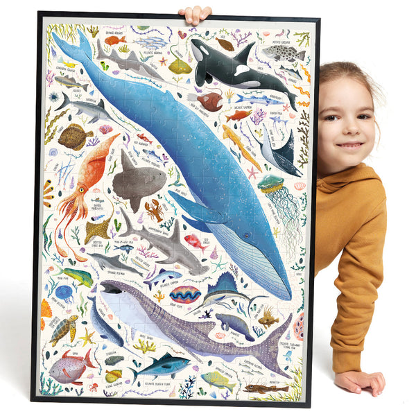 Banana Panda Puzzlove 200pc Puzzle - Ocean Animals