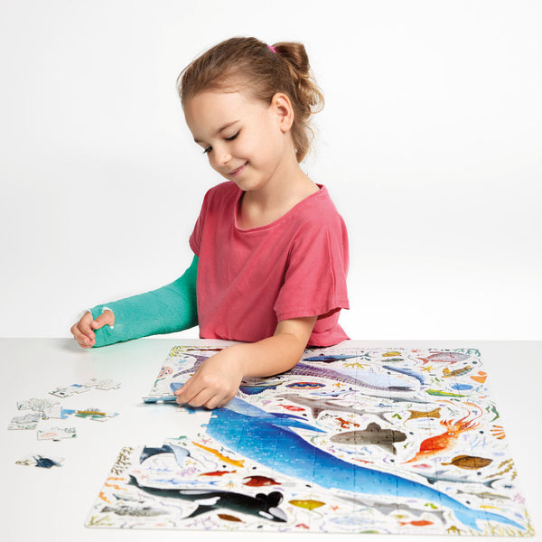 Banana Panda Puzzlove 200pc Puzzle - Ocean Animals
