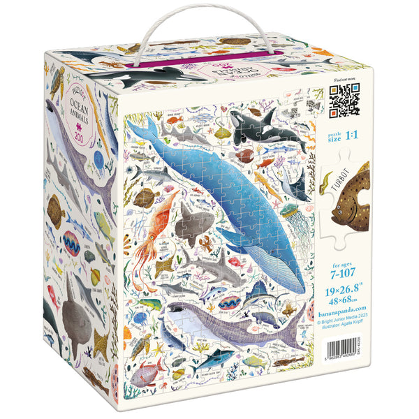 Banana Panda Puzzlove 200pc Puzzle - Ocean Animals