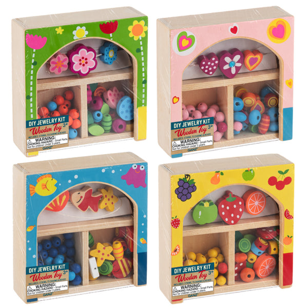 Ganz DIY Wooden Bead Jewellery Kit - Assorted