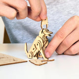 Kikkerland 3D Wooden Puzzle - Dog