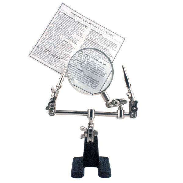 Kikkerland Little Helper Magnifying Glass with Weighted Base