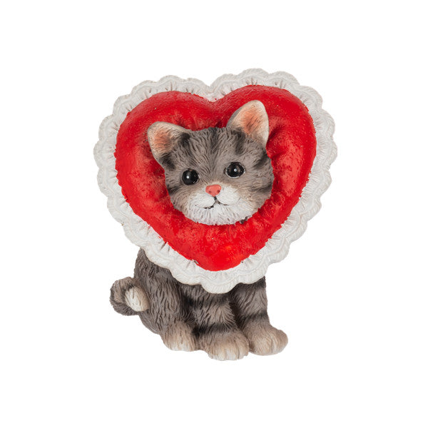 Ganz My Furry Valentine Cat Figurine - Assorted