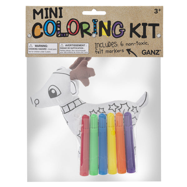 Ganz Mini Colouring Kit - Reindeer