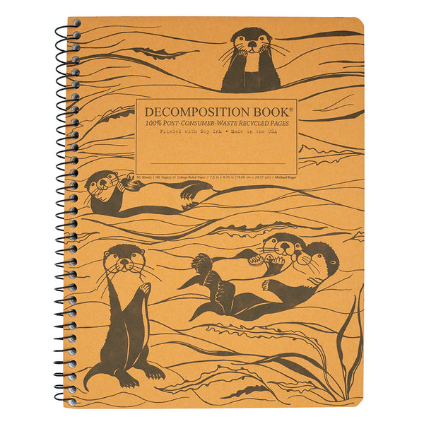 Decomposition Notebook, Coilbound - Otters
