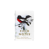 Field Notes Notebook 3pk, Lined: Trees & Birds of North America: Pack C