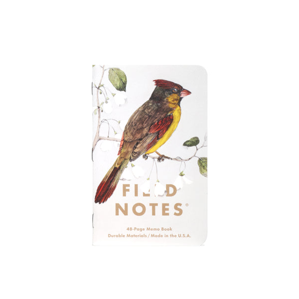 Field Notes Notebook 3pk, Lined: Trees & Birds of North America: Pack C
