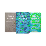 Field Notes A River is Alive Notebook 3pk, Grid