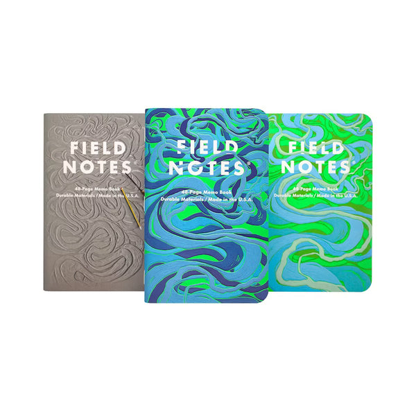 Field Notes A River is Alive Notebook 3pk, Grid
