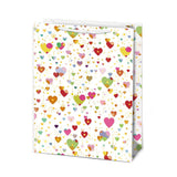 Paper Trendz Gift Bag, Medium - Mini Colourful Hearts