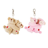 CTG Valentines Couples Plush Key Chain - Bear or Pig