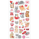 CTG From the Heart Valentines Pop-Up Stickers - Pets, Assorted