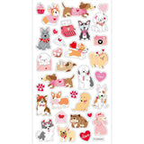 CTG From the Heart Valentines Pop-Up Stickers - Pets, Assorted