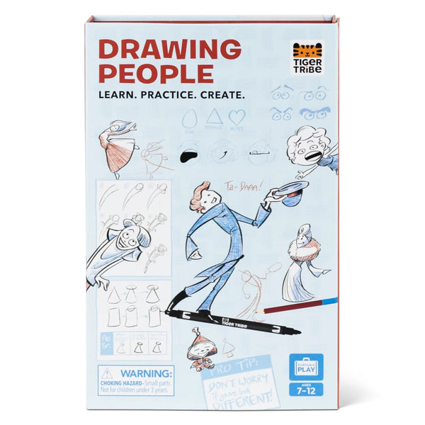 Tiger Tribe Drawing People Kit