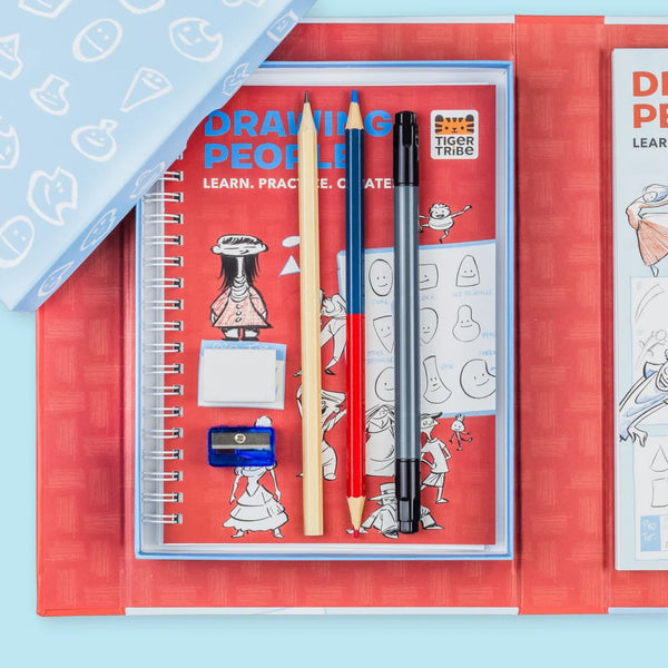 Tiger Tribe Drawing People Kit