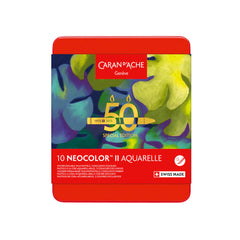 Caran d'Ache Neocolor II Watersoluble 10pk - Lush Set – Midoco Art