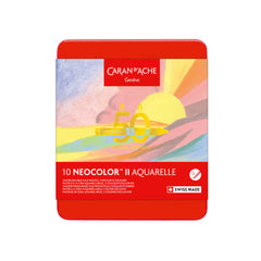 Caran d'Ache Neocolor II Watersoluble 10pk - Pastel Set – Midoco