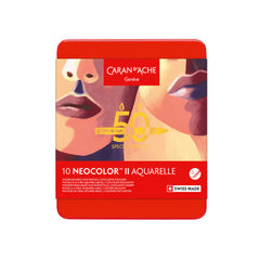Caran d'Ache Neocolor II Watersoluble 10pk - Portrait Set – Midoco