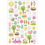 CTG Easter Treasures Foiled Pop-Up Stickers - Bunnies & Chicks, Assorted