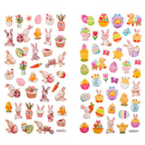 CTG Easter Treasures Puffy Stickers - Bunnies & Chicks, Assorted
