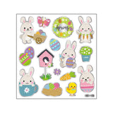 CTG Easter Treasures Sticker Value Pack - Bunnies & Chicks, Assorted
