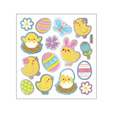 CTG Easter Treasures Sticker Value Pack - Bunnies & Chicks, Assorted