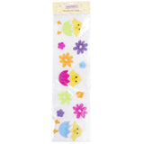 CTG Easter Treasures Gel Window Clings - Chicks & Flowers