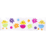 CTG Easter Treasures Gel Window Clings - Chicks & Flowers