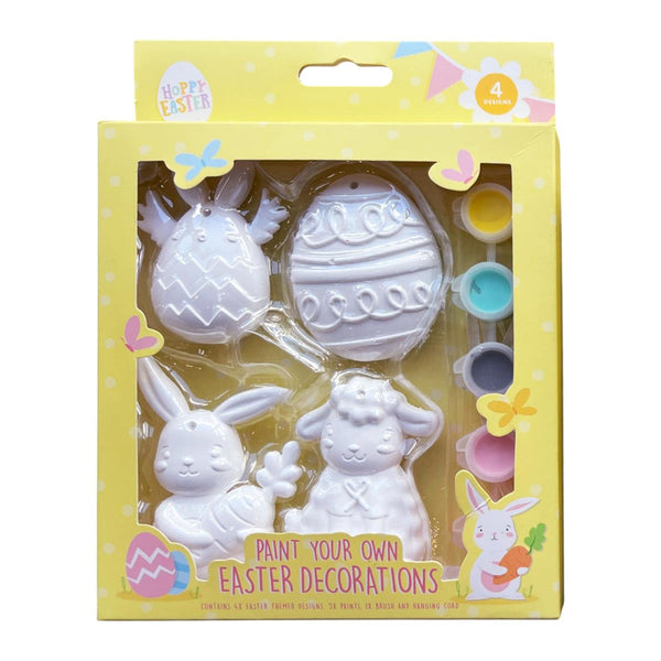 CTG Paint Your Own Easter Decorations Ornament Kit 4pk
